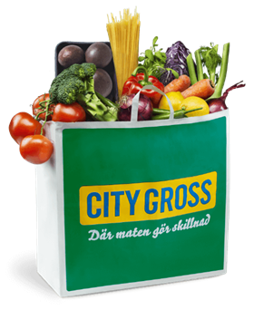City Gross vegetariska matkasse
